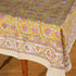 Block Printed Cotton Table Cover - 180 x 130 cms - The Nomads Tent